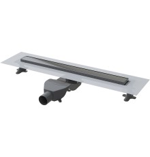 Душевой лоток Boheme Premium Linear 60 982-60-GM с решеткой Оружейная сталь