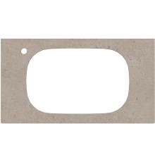 Столешница под раковину Kerama Marazzi Magica 90 Бежевая матовая