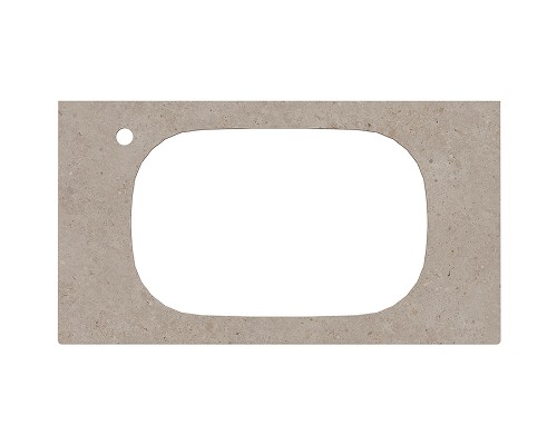 Столешница под раковину Kerama Marazzi Magica 90 MA.2.1.SG540620R\90 Бежевая матовая