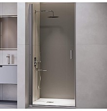 Душевая дверь RGW Leipzig LE-003-Gg 90 351200309-110 профиль Серый стекло прозрачное