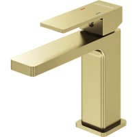 Смеситель для раковины Grossman Style Золото брашированное