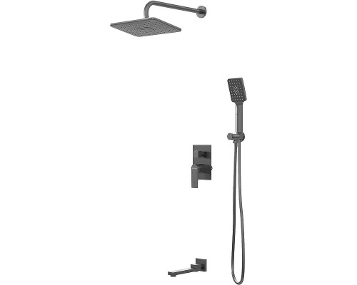 Душевая система Grossman Classic 501.K35.04.420 Графит брашированный