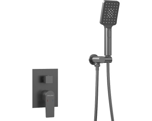 Душевая система Grossman Classic 501.K35.04.420 Графит брашированный