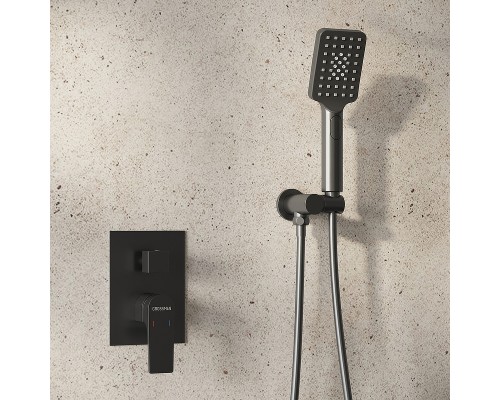 Душевая система Grossman Classic 501.K35.04.420 Графит брашированный