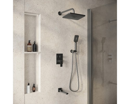 Душевая система Grossman Classic 501.K35.04.420 Графит брашированный