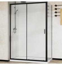 Душевой уголок Vincea 110x90 Черный