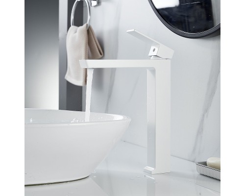 Смеситель для раковины Rose R18C Белый