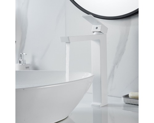 Смеситель для раковины Rose R18C Белый