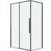 Душевая стенка Grossman Galaxy 80 200.K33.01.80.21.00 профиль Черный матовый стекло прозрачное