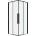 Душевой уголок Grossman Galaxy 90х90 300.K33.01.9090.21.00 профиль Черный матовый стекло прозрачное