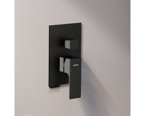 Душевая система Damixa Gala 953510300 Черная матовая