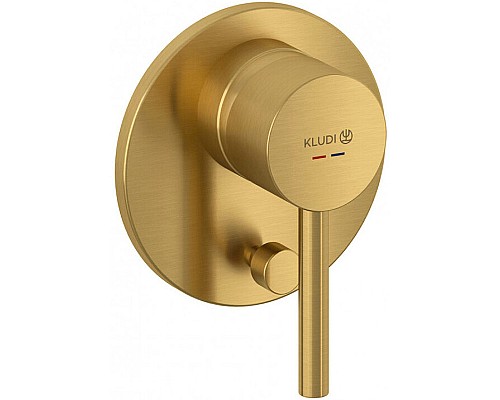 Душевая система Kludi Bozz 38736N076 Золото брашированное