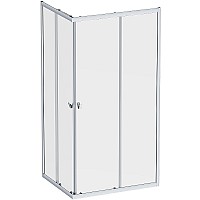 Душевой уголок AM.PM Sunny 100х80 W87G-403-10080-MT профиль Хром матовый стекло прозрачное