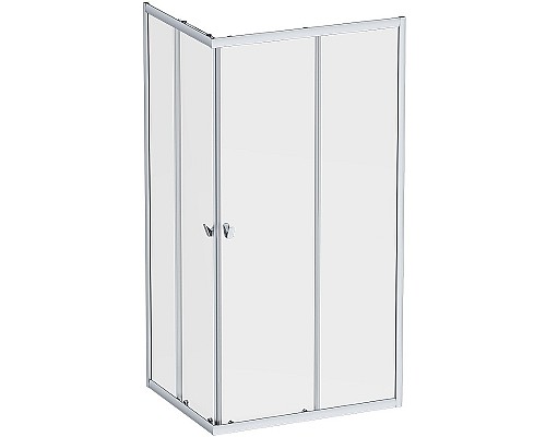 Душевой уголок AM.PM Sunny 100х80 W87G-403-10080-MT профиль Хром матовый стекло прозрачное