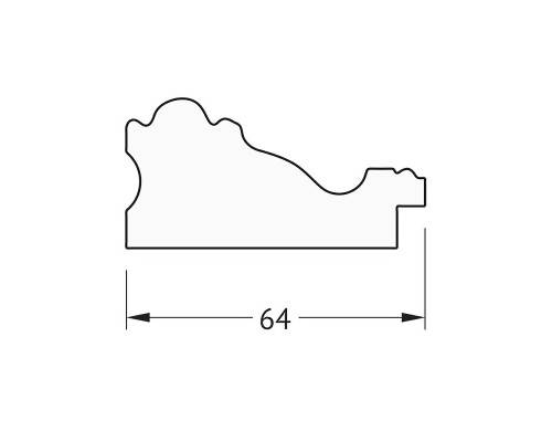 Зеркало Evoform Octagon 57х57 BY 3989 в багетной раме - Версаль бронза 64 мм