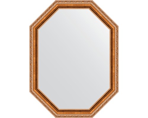 Зеркало Evoform Octagon 62х82 BY 7071 в багетной раме - Версаль бронза 64 мм