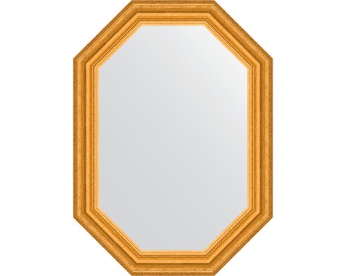 Зеркало Evoform Octagon 52х72 BY 7081 в багетной раме - Состаренное золото 67 мм