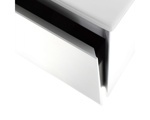 Тумба под раковину Art&Max Latina 80 AM-Latina-800-1C-SO-BM подвесная Белая матовая