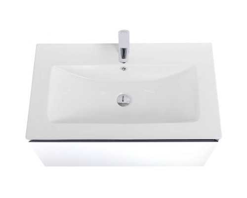 Тумба под раковину Art&Max Latina 80 AM-Latina-800-1C-SO-BM подвесная Белая матовая