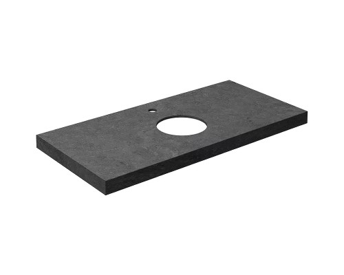 Столешница под раковину Kerama Marazzi Canaletto Роверелла 100 CN100.DL501320R Серая темная матовая