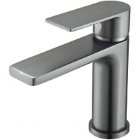 Смеситель для раковины Belz B678-3 B10678-3 Оружейная сталь