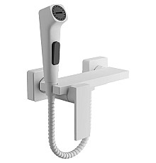 Гигиенический душ со смесителем Belz B55653-8 Белый матовый