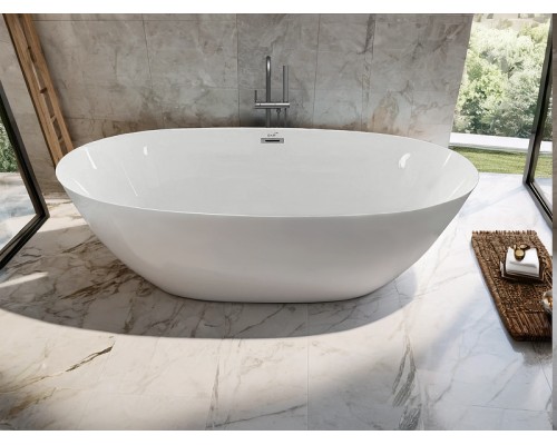 Акриловая ванна Ceruttispa Greta170 170x80 СТ10516 без гидромассажа