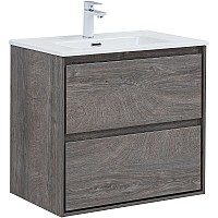 Тумба под раковину Aquanet Милан 70 336373 подвесная Дуб рошелье