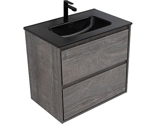 Тумба под раковину Aquanet Милан 70 336373 подвесная Дуб рошелье