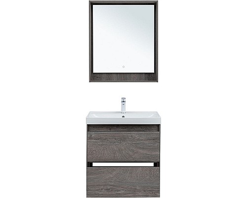 Тумба под раковину Aquanet Милан 70 336373 подвесная Дуб рошелье