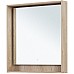 Зеркало Aquanet Милан 80 336405 с подсветкой Дуб светлый с сенсорным выключателем