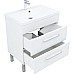 Тумба под раковину Aquanet Лукка 75 302397 подвесная Белая глянцевая