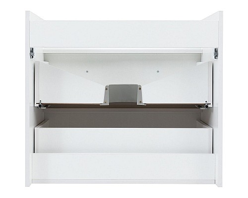 Тумба под раковину Aquanet Лукка 75 302397 подвесная Белая глянцевая