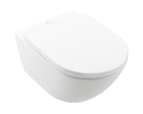Унитаз Villeroy&Boch Subway 3.0 подвесной с сиденьем Микролифт