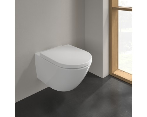 Унитаз Villeroy&Boch Subway 3.0 подвесной с сиденьем Микролифт