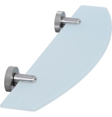 Стеклянная полка WasserKRAFT Tauber Никель