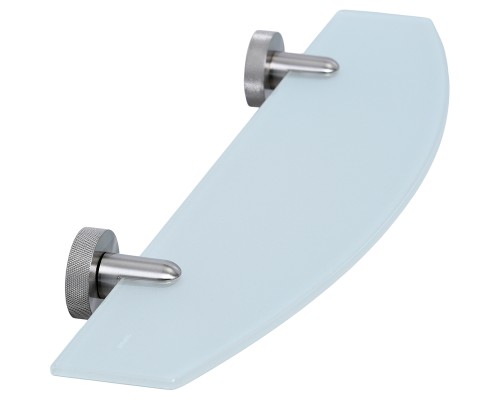 Стеклянная полка WasserKRAFT Tauber Никель