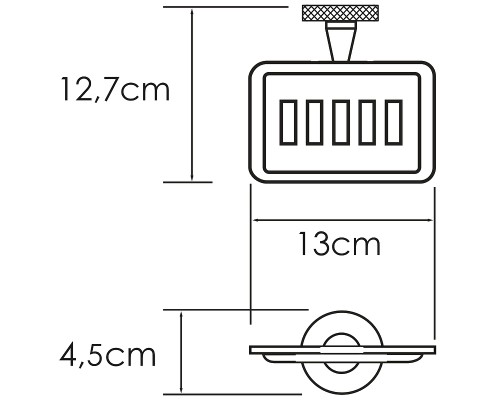 Мыльница WasserKRAFT Tauber Никель