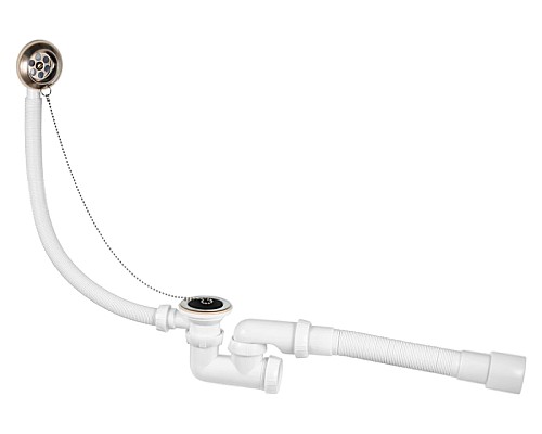 Слив-перелив Wirquin 30718061 фурнитура хром