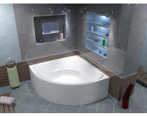 Акриловая ванна Bas Ривьера 161x161 В 00029 без гидромассажа