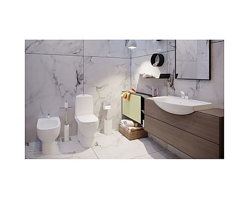 Раковина Sanita Luxe Best 65 WB.FN/Best/65-C/WHT.G/S1 Белая