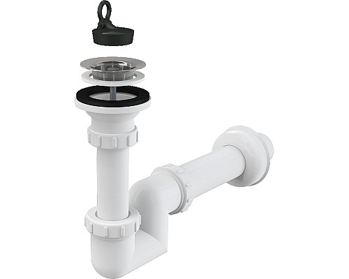 Сифон для раковины Alcaplast A412-DN40 Белый