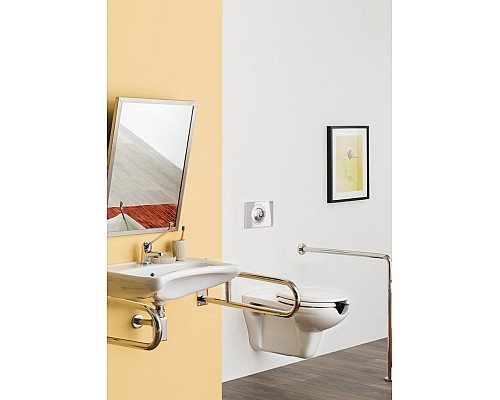 Унитаз Creavit BD320-11CB00E-0000 подвесной для инвалидов Белый без сиденья