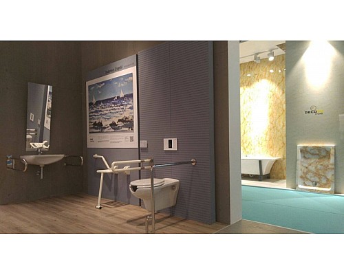 Унитаз Creavit BD320-11CB00E-0000 подвесной для инвалидов Белый без сиденья