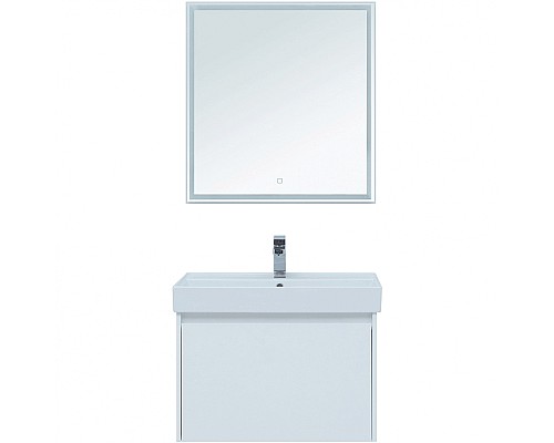 Комплект мебели для ванной Aquanet Nova Lite 75 242296 подвесной Белый