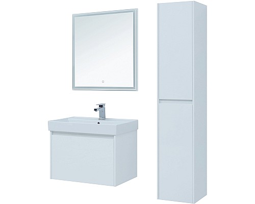 Комплект мебели для ванной Aquanet Nova Lite 75 242296 подвесной Белый
