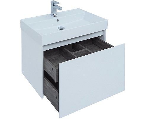 Комплект мебели для ванной Aquanet Nova Lite 75 242296 подвесной Белый