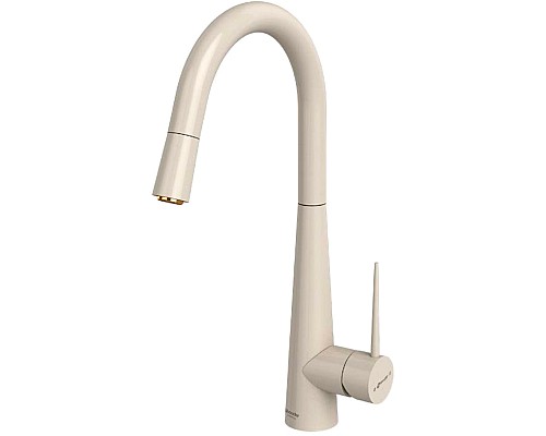 Смеситель для кухни Shouder Iten 0300616 Слоновая кость Золото