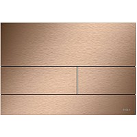 Клавиша смыва Tece Square II 9240848 (9240840) для унитаза PVD Brushed Red Gold