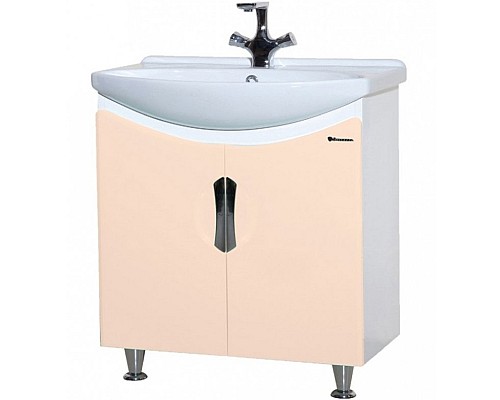 Тумба под раковину Bellezza Лагуна 65 4632110240074 Бежевая